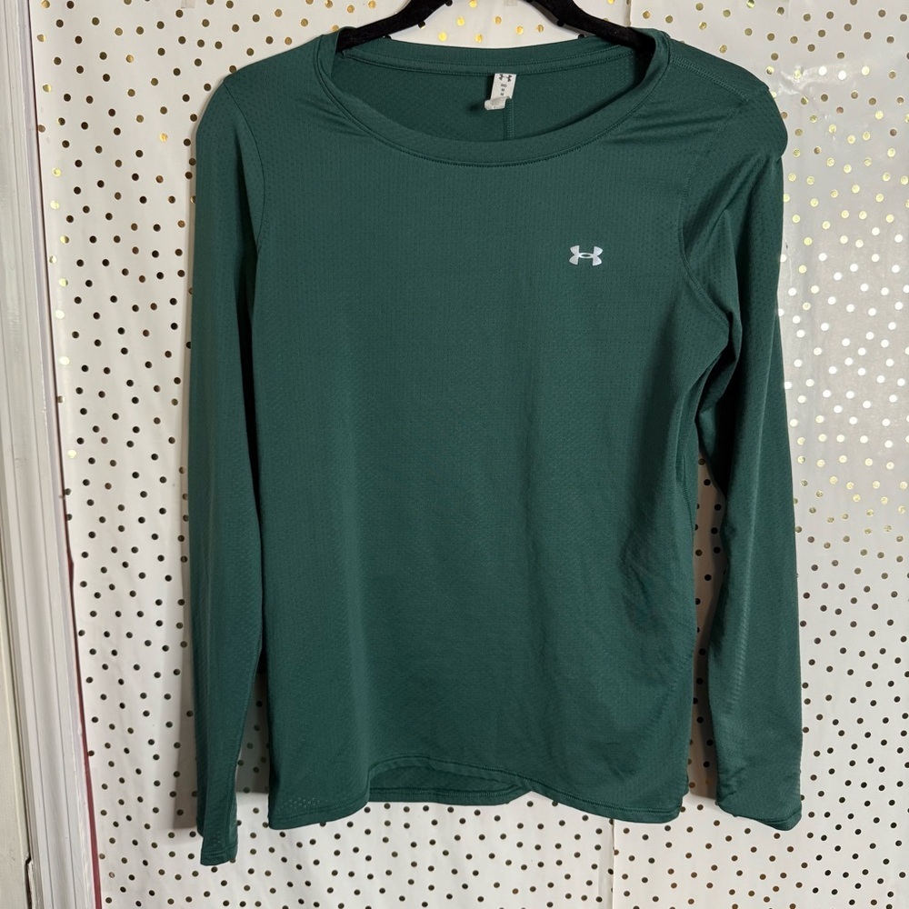 Under Armour Forest Green Crew Neck Top